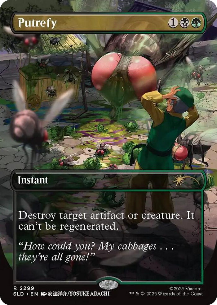 Putrefy #2299 R - Secret Lair Drop Series Pokemon card