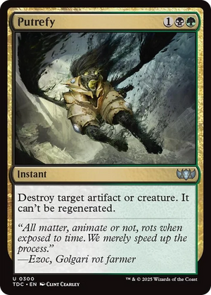 0300 Putrefy U Commander: Tarkir: Dragonstorm