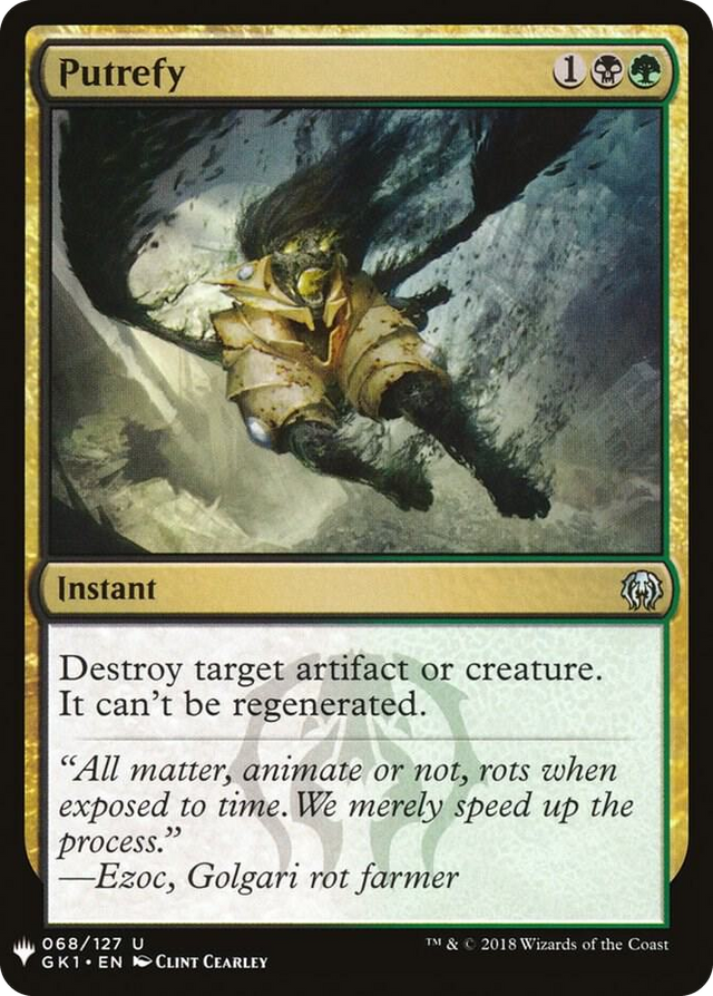 0068 Putrefy (GK1) U The List Reprints