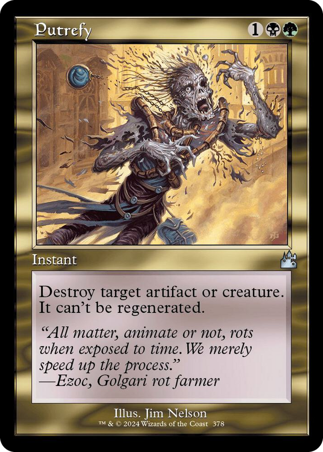 0378 Putrefy (Retro Frame) U Ravnica Remastered