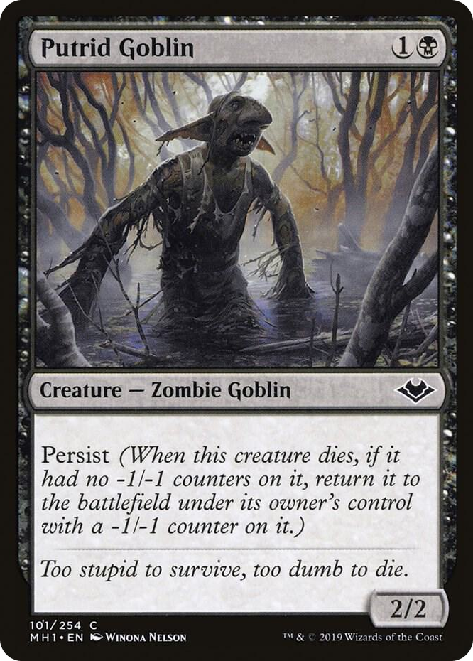 0101 Putrid Goblin C Modern Horizons
