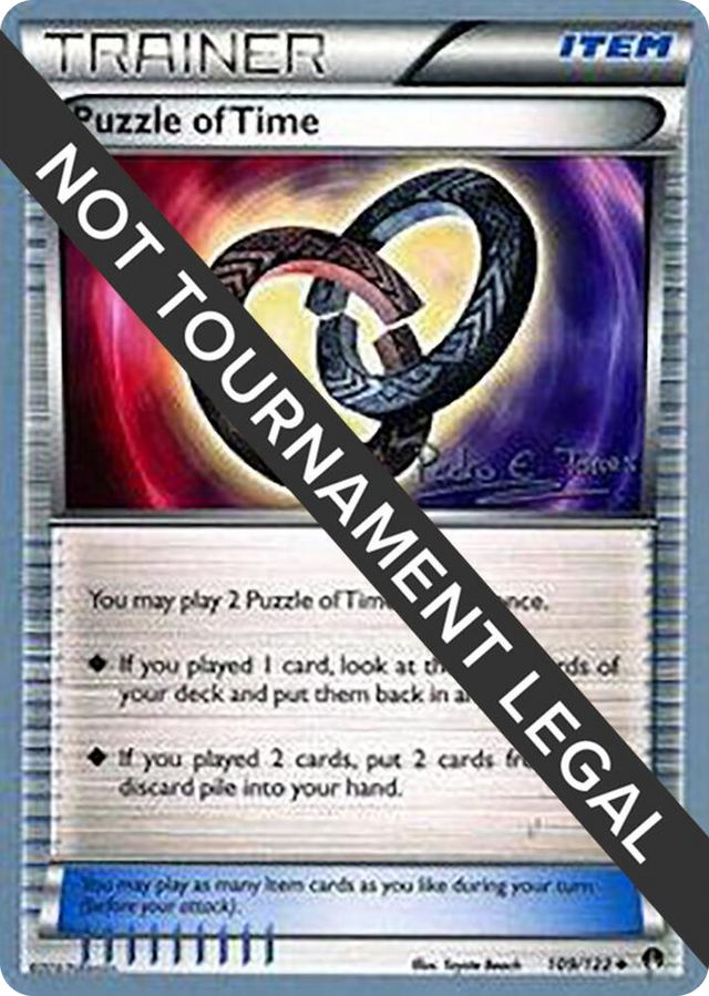 0109 Puzzle of Time - 2018 (Pedro Eugenio Torres) Uncommon World Championship Decks