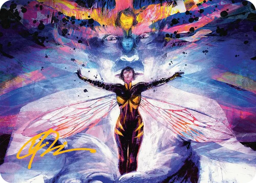 0008 Pym Particles Art Card (Gold-Stamped Signature) S Art Series: Marvel Super Heroes