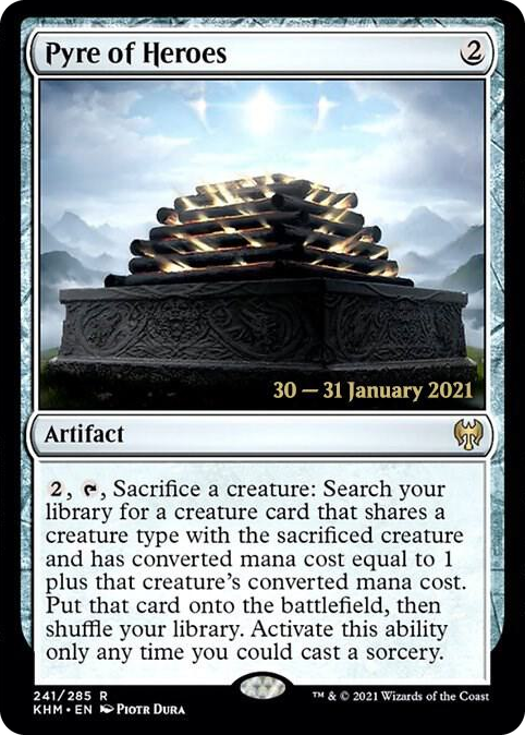 Pyre of Heroes #241 R - Prerelease Cards Pokemon card