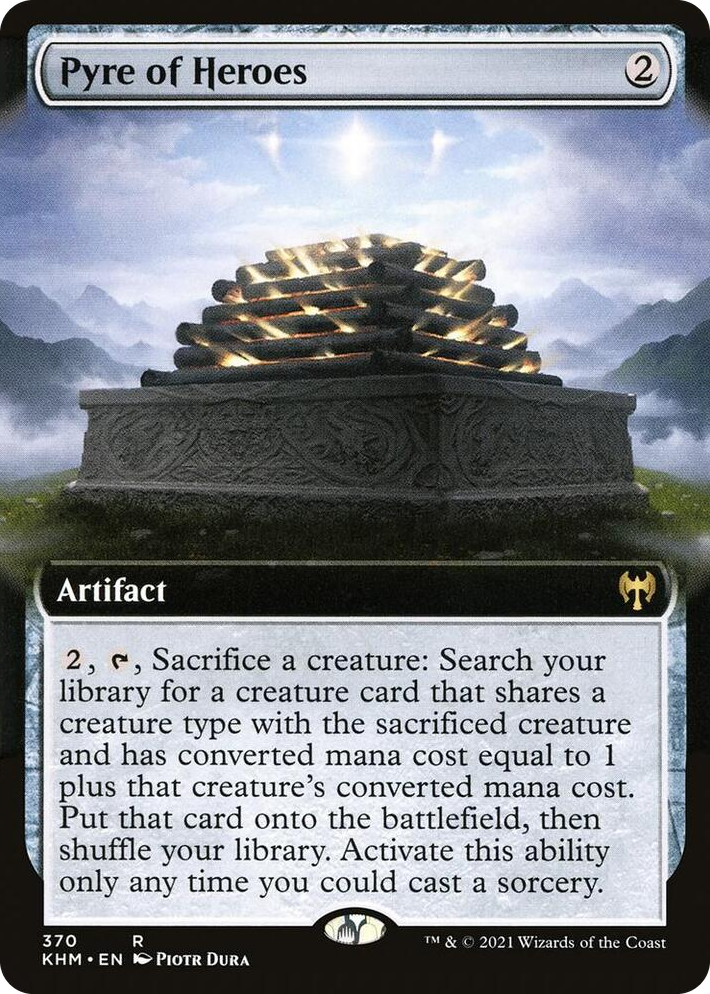 0370 Pyre of Heroes (Extended Art) R Kaldheim