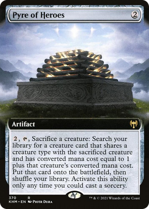 0370 Pyre of Heroes (Extended Art) R Kaldheim
