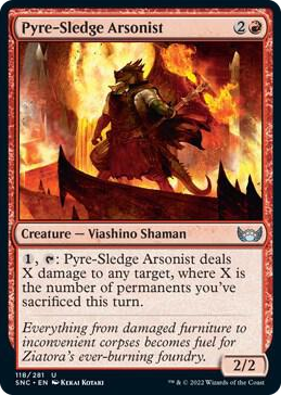 0118 Pyre-Sledge Arsonist U Streets of New Capenna