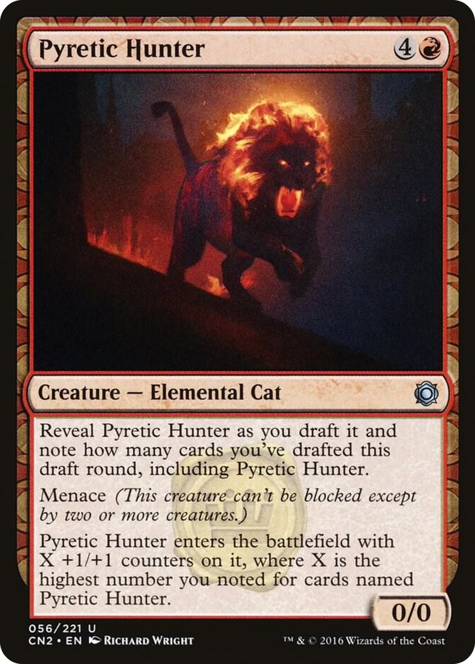 Pyretic Hunter #56 U - Conspiracy: Take the Crown Pokemon card