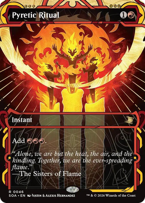 0046 Pyretic Ritual R Secrets of Strixhaven: Mystical Archive