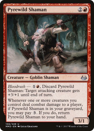 0106 Pyrewild Shaman U Modern Masters 2017