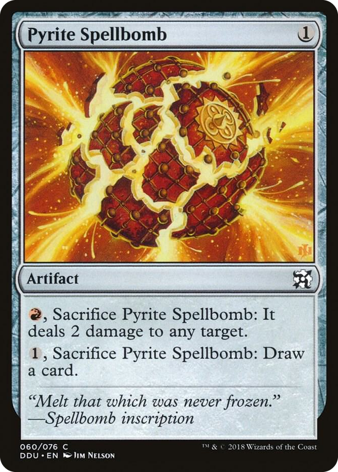 0060 Pyrite Spellbomb C Duel Decks: Elves vs. Inventors