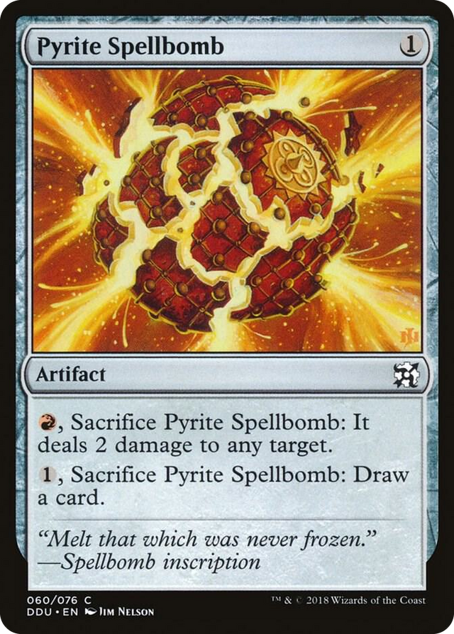 0060 Pyrite Spellbomb C Duel Decks: Elves vs. Inventors
