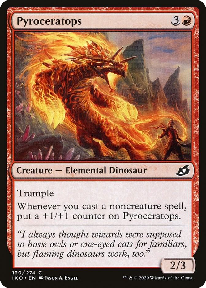 0130 Pyroceratops C Lair of Behemoths