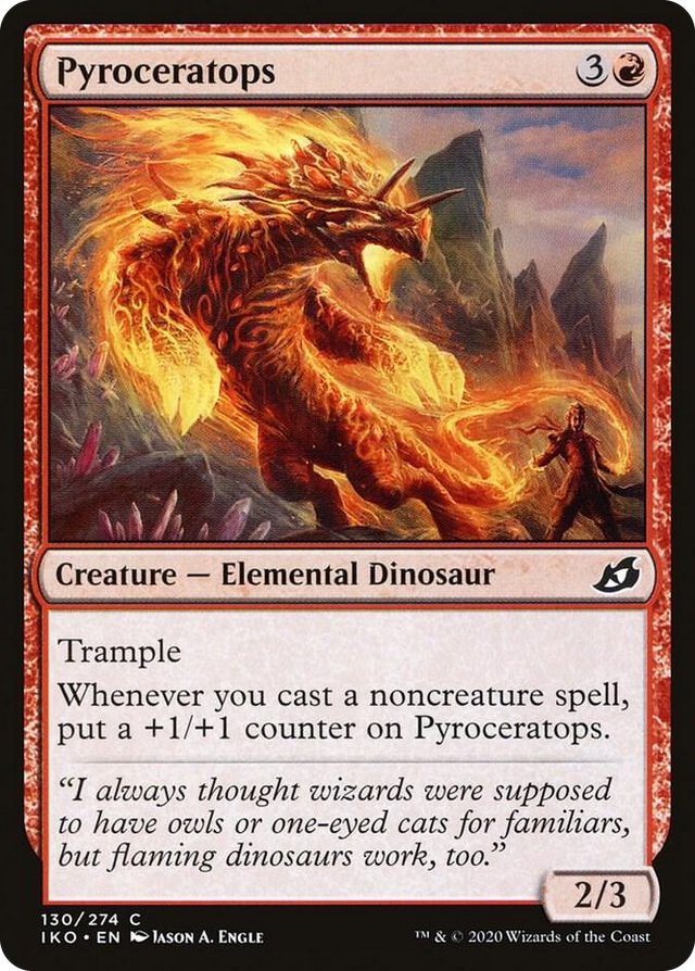 0130 Pyroceratops C Lair of Behemoths