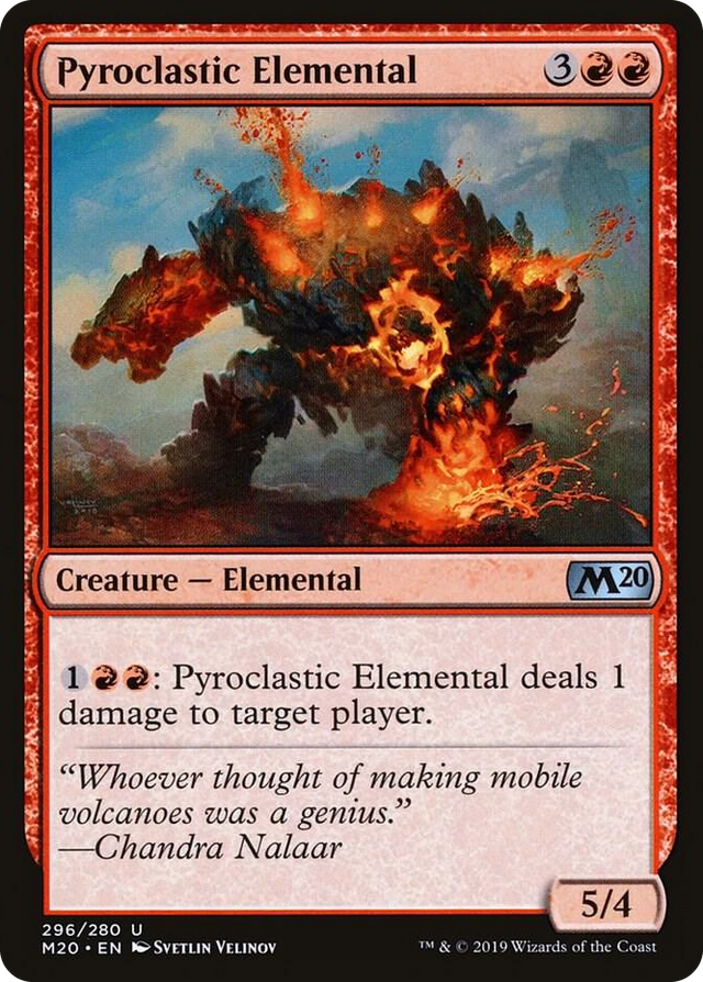 0296 Pyroclastic Elemental U Core Set 2020