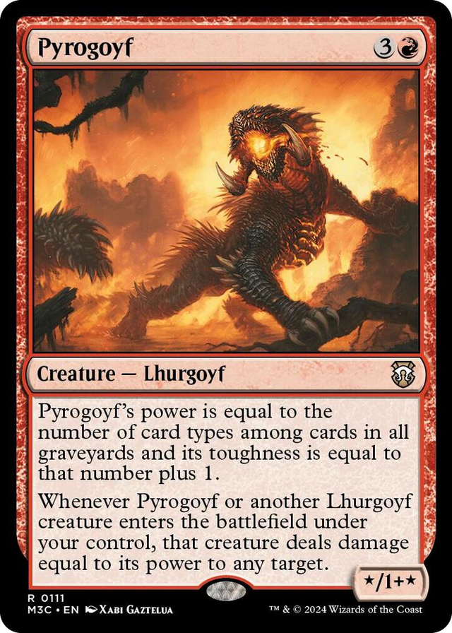 0111 Pyrogoyf R Commander: Modern Horizons 3