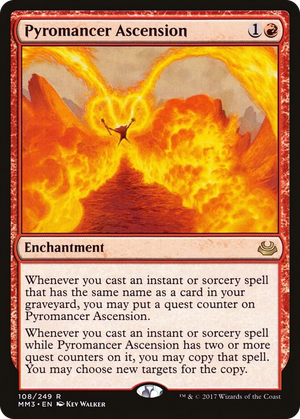 0108 Pyromancer Ascension R Modern Masters 2017