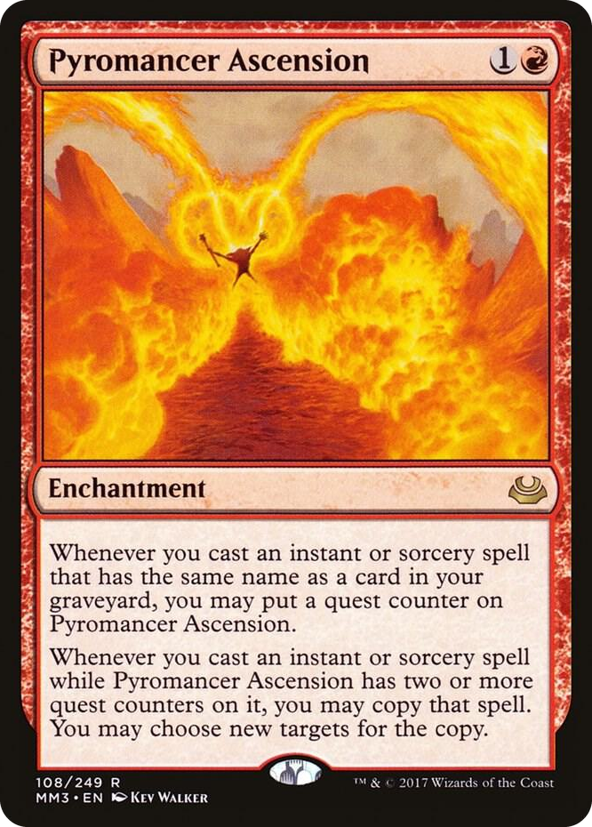Pyromancer Ascension #108 R - Modern Masters 2017 Pokemon card