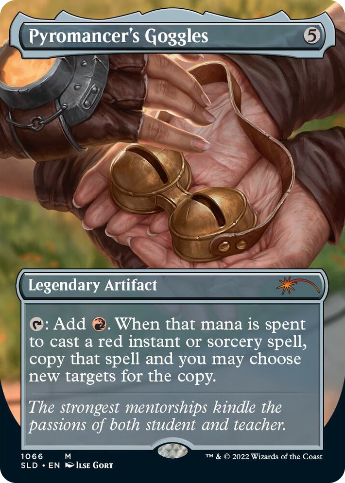 1066 Pyromancer's Goggles M Secret Lair Drop Series