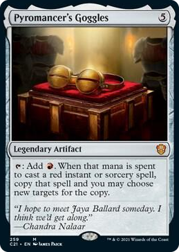 0259 Pyromancer's Goggles M Commander 2021