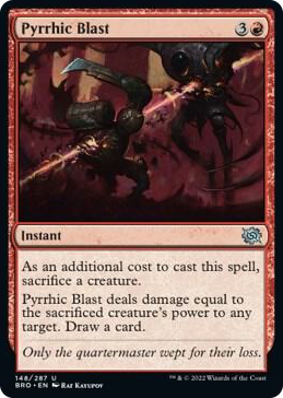 0148 Pyrrhic Blast U The Brothers' War