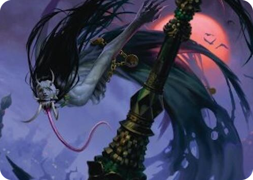 Qarsi Revenant Art Card (12/54) #12 S - Art Series: Tarkir: Dragonstorm Pokemon card