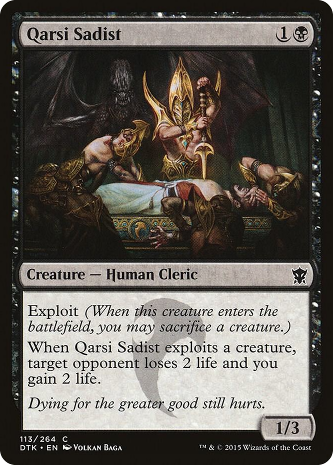 0113 Qarsi Sadist C Dragons of Tarkir