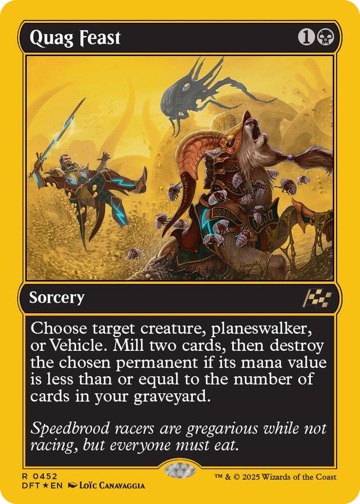 0452 Quag Feast (First-Place Foil) R Aetherdrift