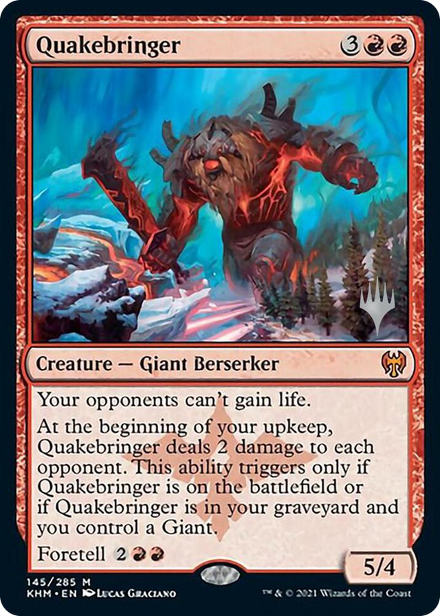 0145 Quakebringer M Promo Pack: Kaldheim