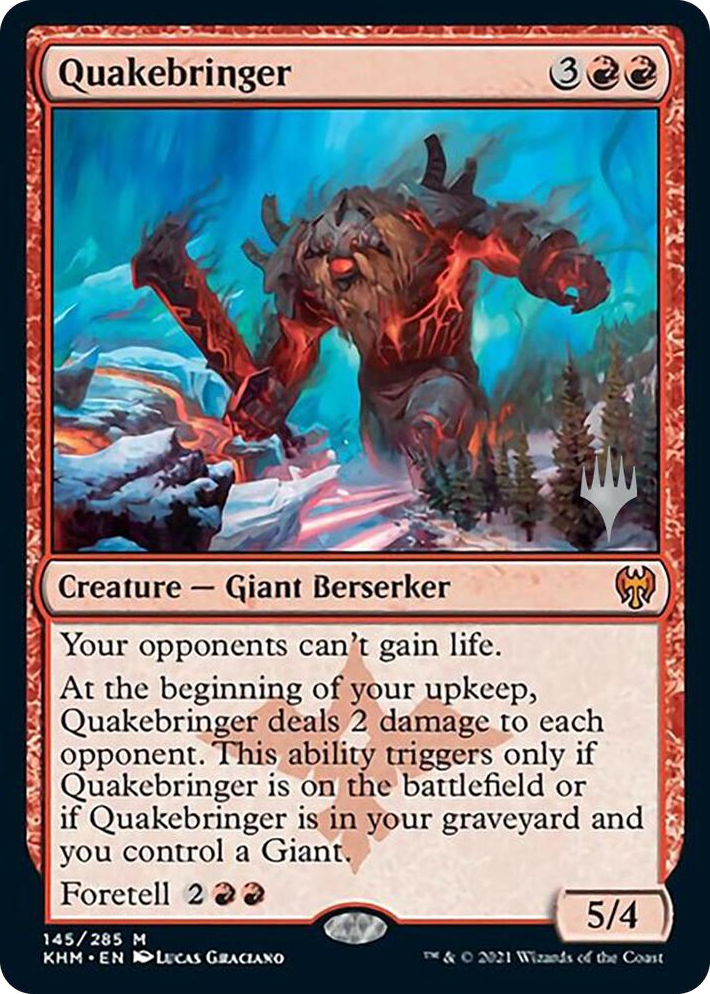 0145 Quakebringer M Promo Pack: Kaldheim