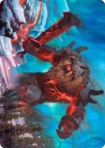 0037 Quakebringer Art Card S Art Series: Kaldheim
