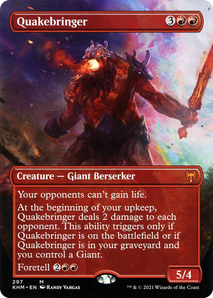 0297 Quakebringer (Borderless) M Kaldheim