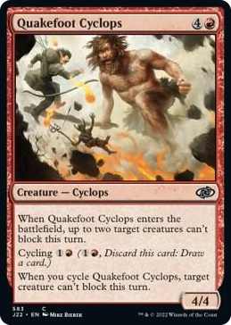 0583 Quakefoot Cyclops C Jumpstart 2022