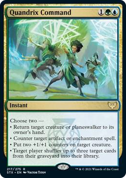 0217 Quandrix Command R Strixhaven: School of Mages