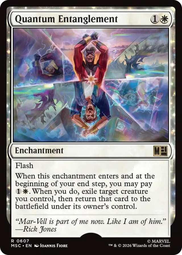 0607 Quantum Entanglement R Commander: Marvel Super Heroes
