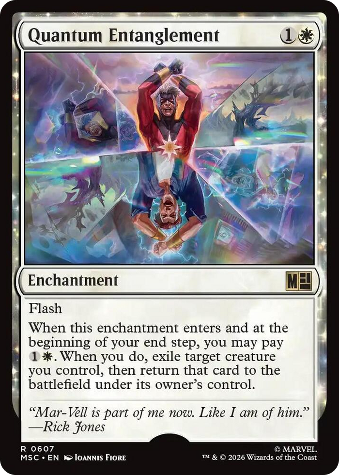 Quantum Entanglement #607 R - Commander: Marvel Super Heroes Pokemon card
