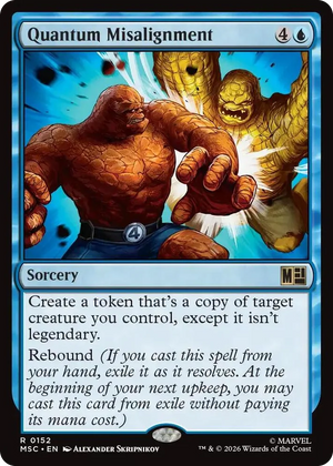 0152 Quantum Misalignment R Commander: Marvel Super Heroes