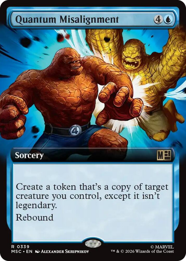 0339 Quantum Misalignment (Extended Art) R Commander: Marvel Super Heroes
