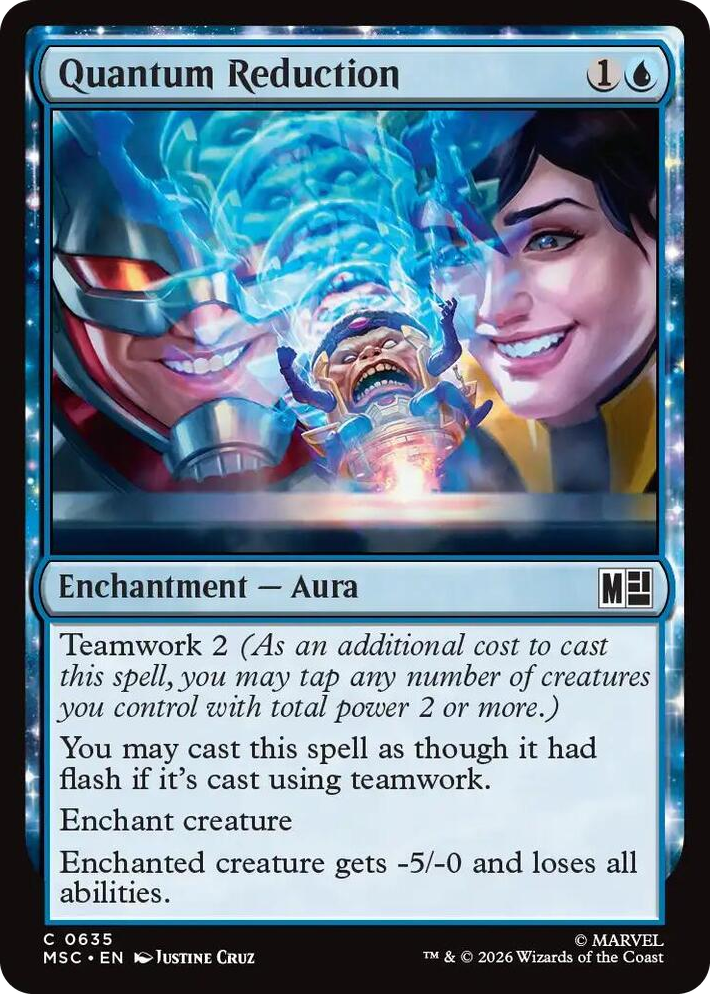 0635 Quantum Reduction C Commander: Marvel Super Heroes
