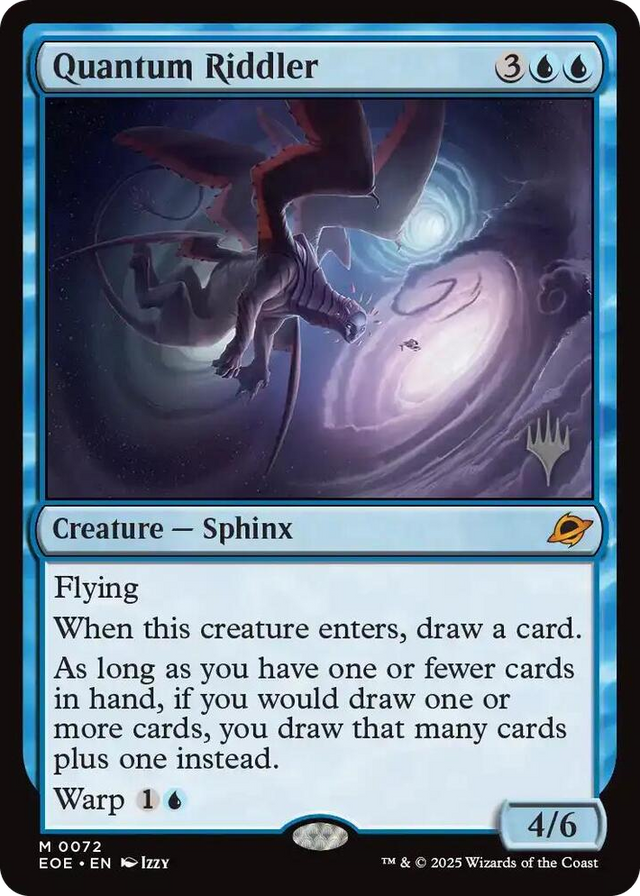 0072 Quantum Riddler M Promo Pack: Edge of Eternities