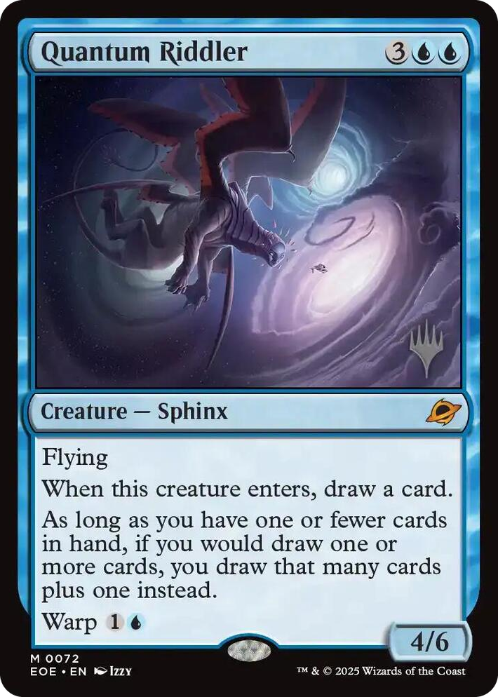 0072 Quantum Riddler M Promo Pack: Edge of Eternities