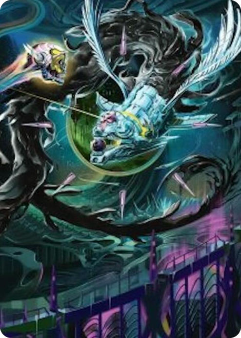 Quantum Riddler Art Card #39 S - Art Series: Edge of Eternities Pokemon card