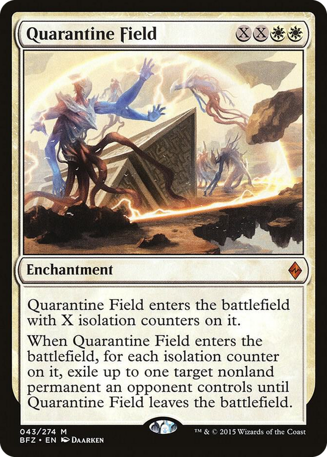 0043 Quarantine Field M Battle for Zendikar