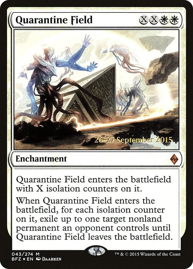 Quarantine Field #43 M - Prerelease Cards Pokemon card