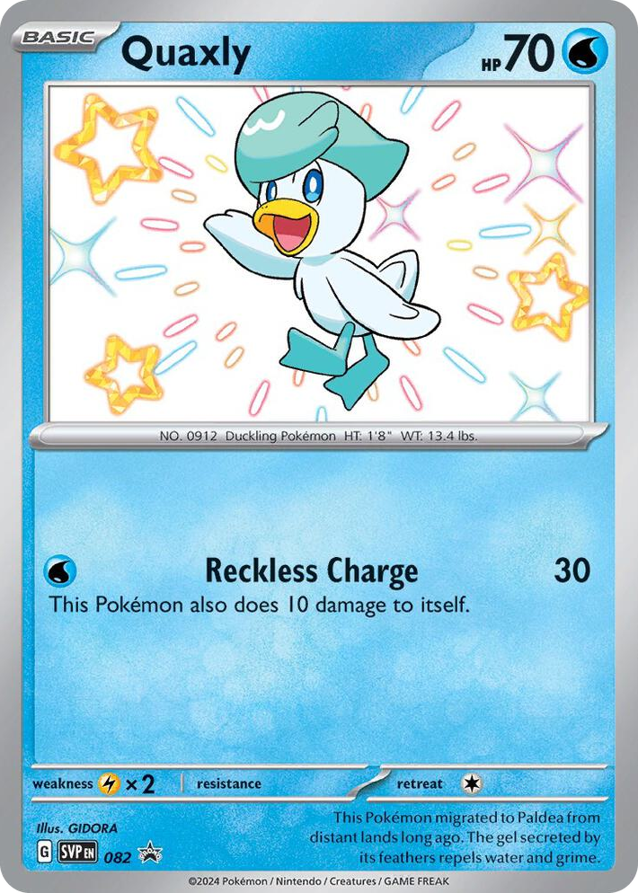 0082 Quaxly - 082 Promo Scarlet & Violet Promo Cards