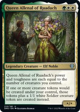 0210 Queen Allenal of Ruadach U Dominaria United