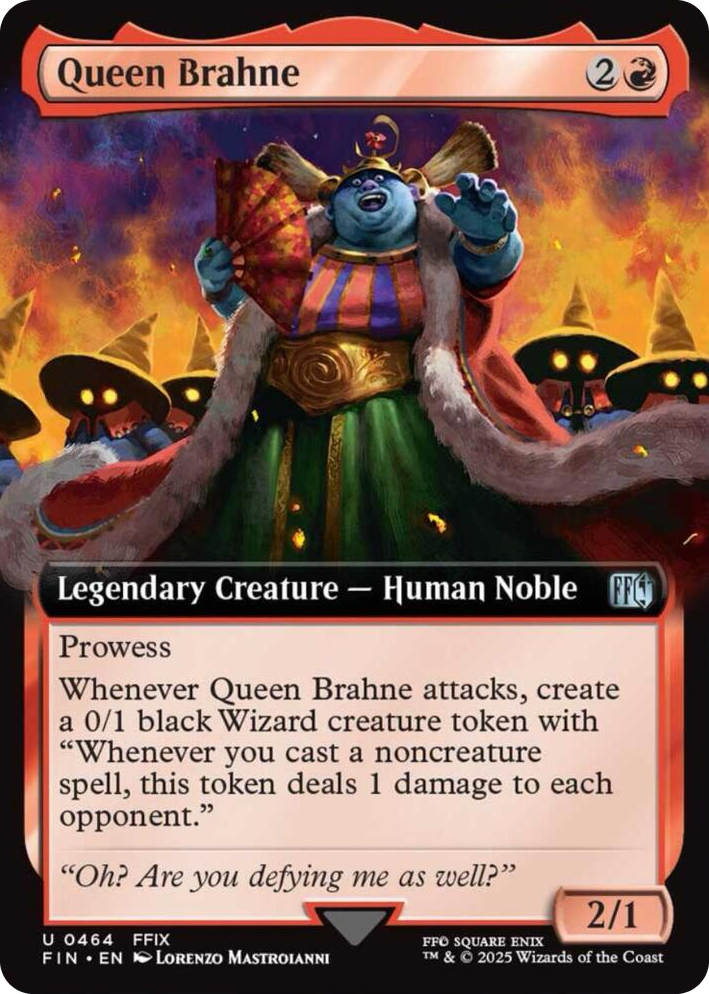 0464 Queen Brahne (Extended Art) U FINAL FANTASY