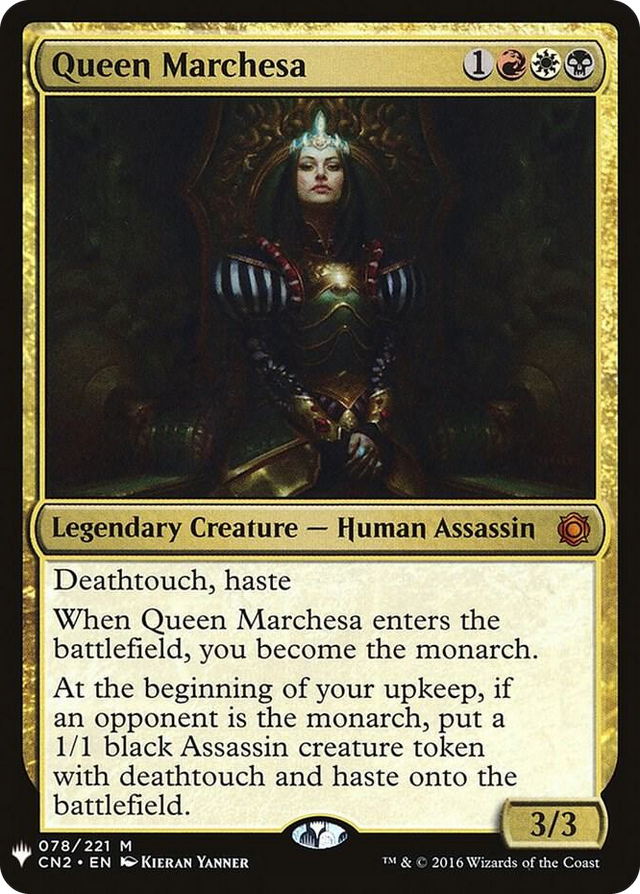 0078 Queen Marchesa M The List Reprints