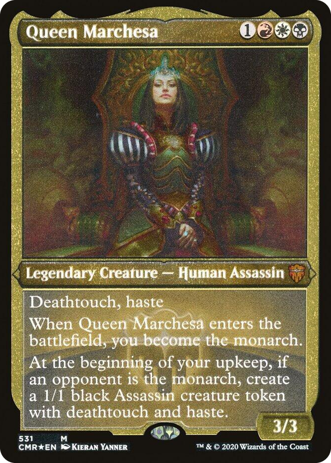 0531 Queen Marchesa (Foil Etched) M Commander Legends