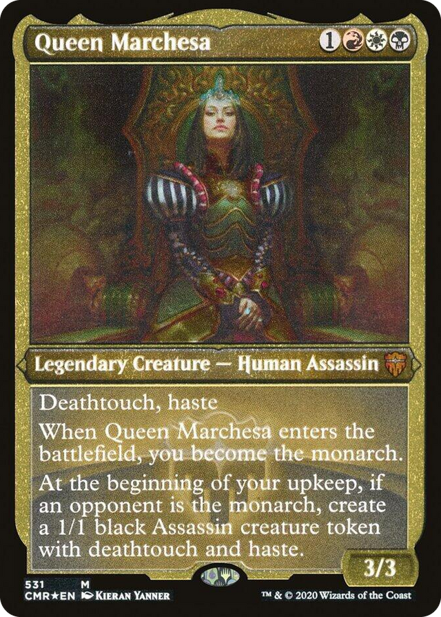 0531 Queen Marchesa (Foil Etched) M Commander Legends